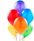 Multi Coloured Deflated Balloons Set of 50