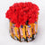 10 SPECTACULAR RED CARNATIONS 10 FIVE STARS