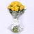 12 YELLOW EXOTIC ROSES