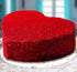 CLASSY RED VELVET HEART CAKE