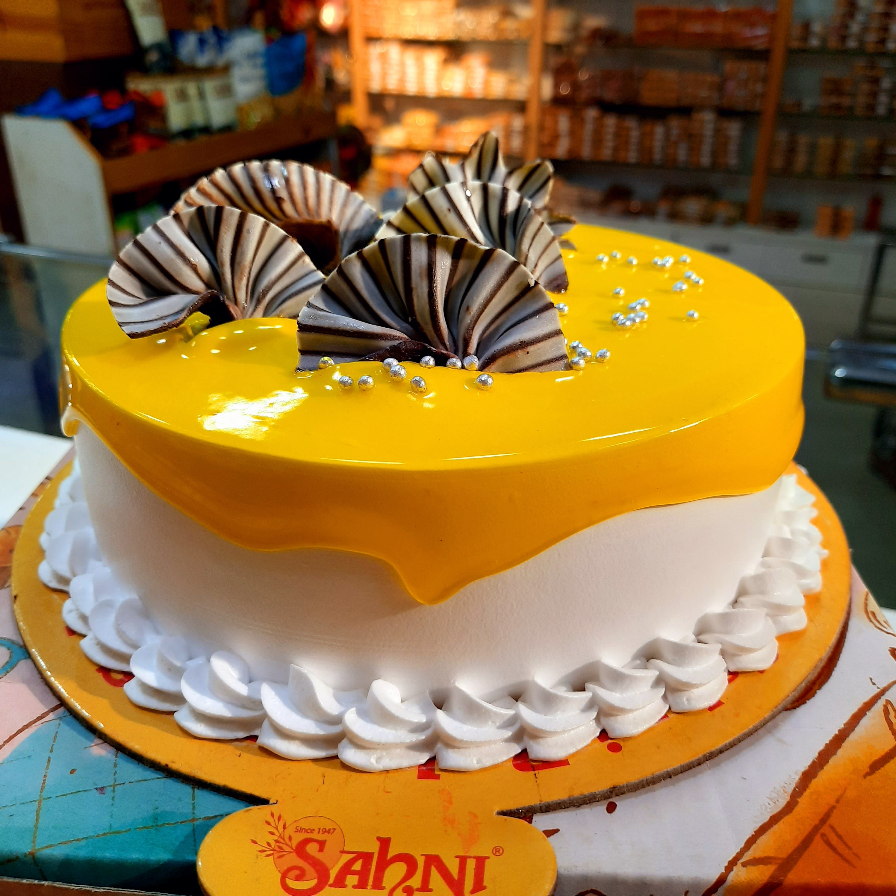 Orange Bundt Cake with Chocolate Glaze - A Beautiful Plate