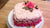 Pink Rose Creamy Cake